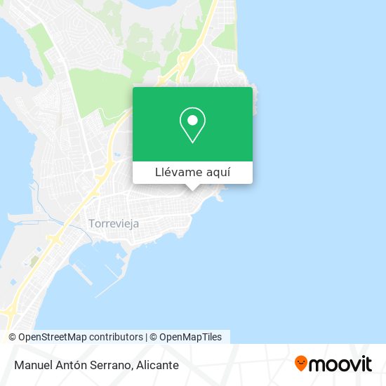 Mapa Manuel Antón Serrano
