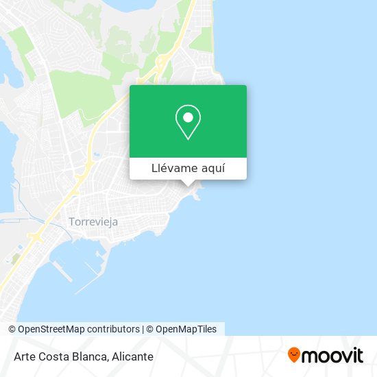 Mapa Arte Costa Blanca