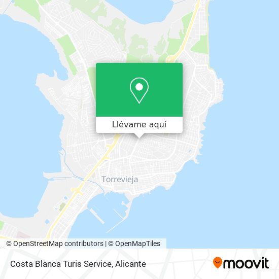 Mapa Costa Blanca Turis Service
