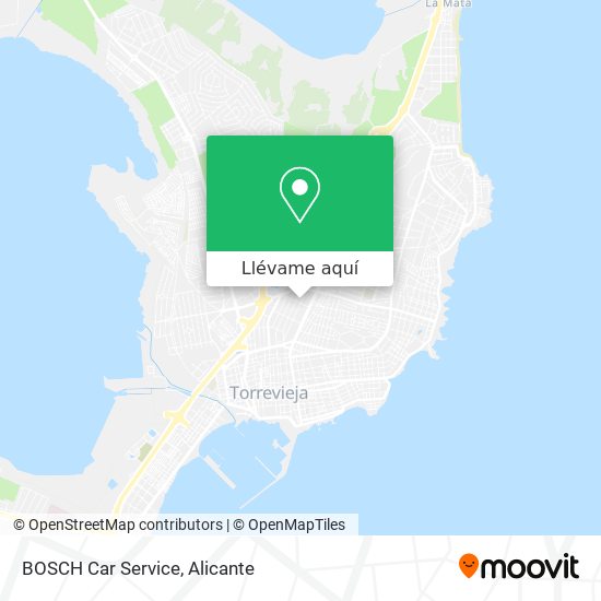 Mapa BOSCH Car Service