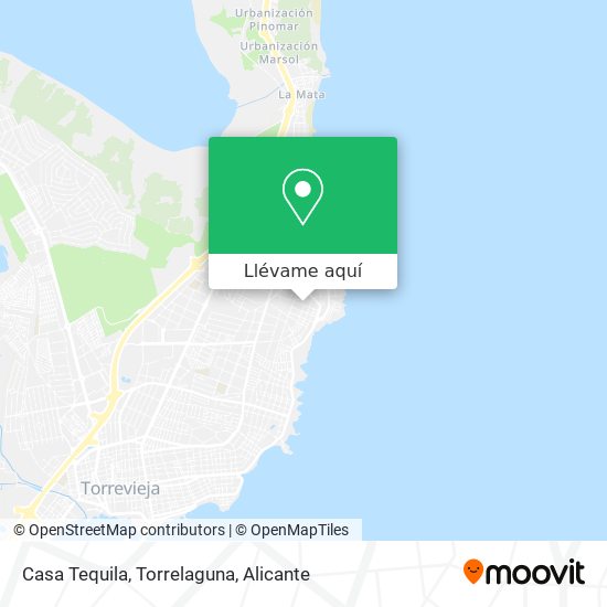 Mapa Casa Tequila, Torrelaguna