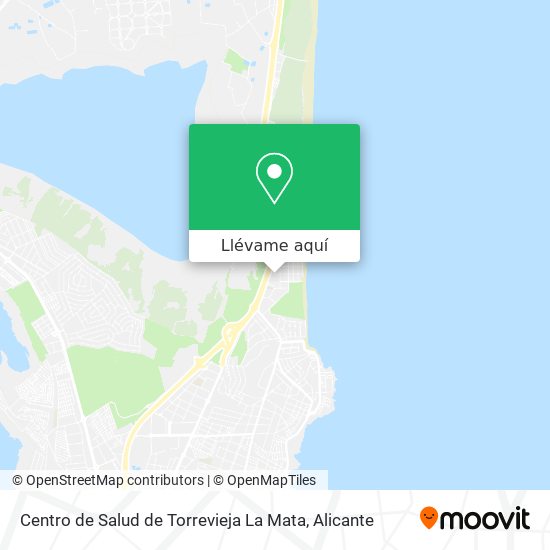 Mapa Centro de Salud de Torrevieja La Mata