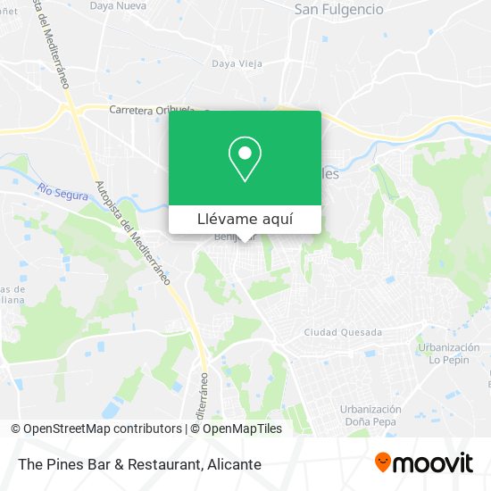 Mapa The Pines Bar & Restaurant