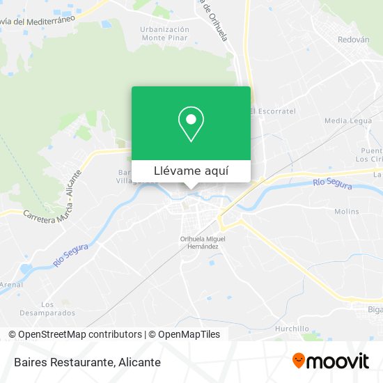 Mapa Baires Restaurante