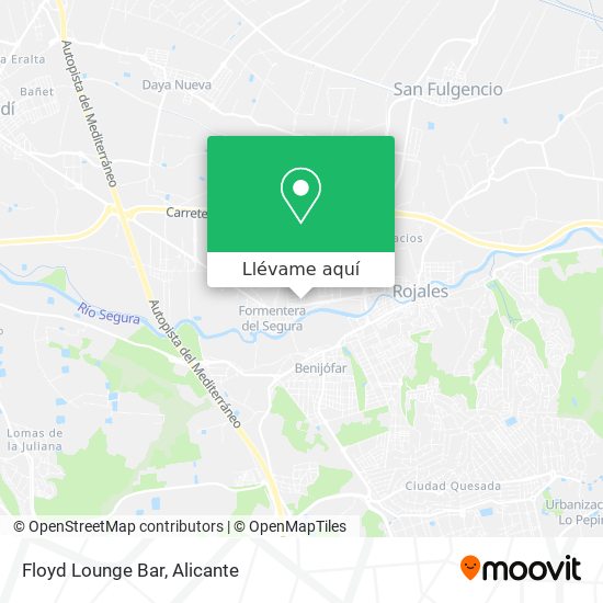 Mapa Floyd Lounge Bar