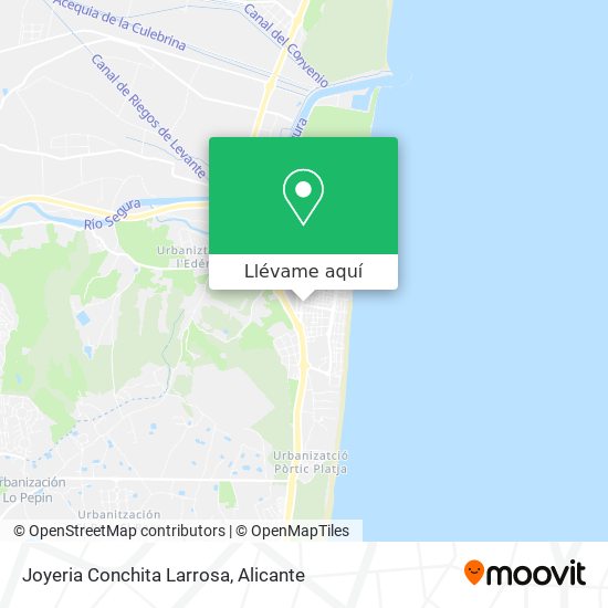 Mapa Joyeria Conchita Larrosa