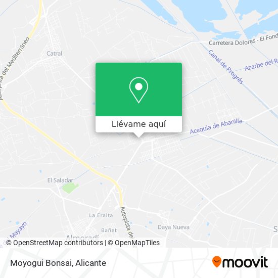 Mapa Moyogui Bonsai