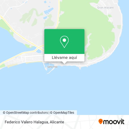 Mapa Federico Valero Halagua