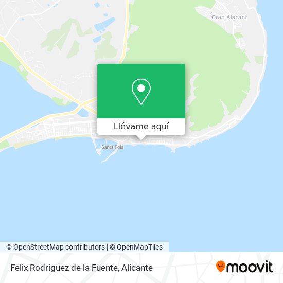 Mapa Felix Rodriguez de la Fuente