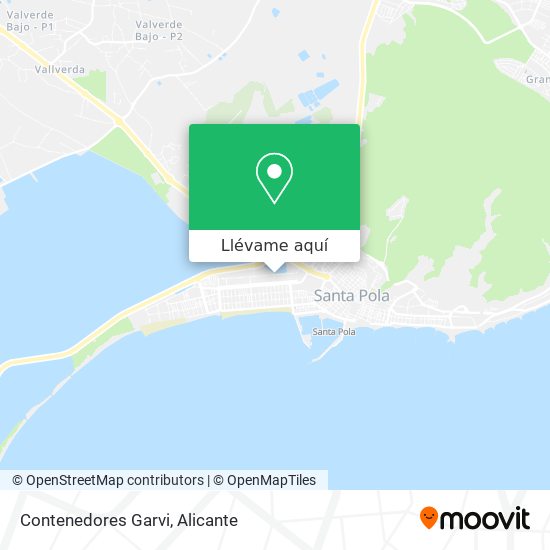 Mapa Contenedores Garvi