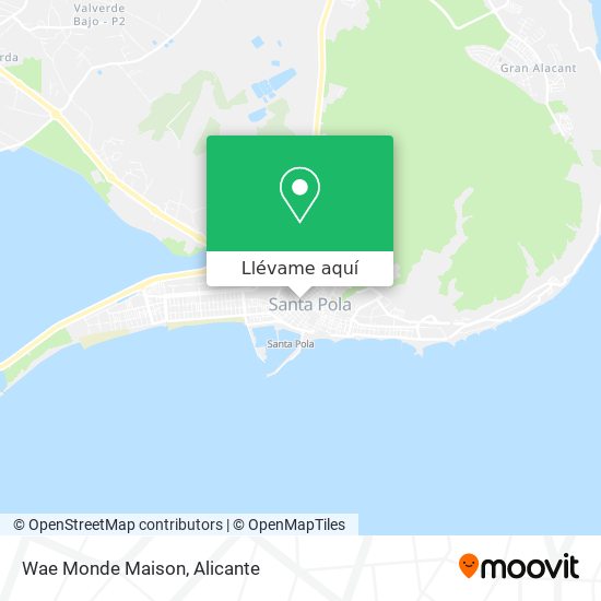 Mapa Wae Monde Maison
