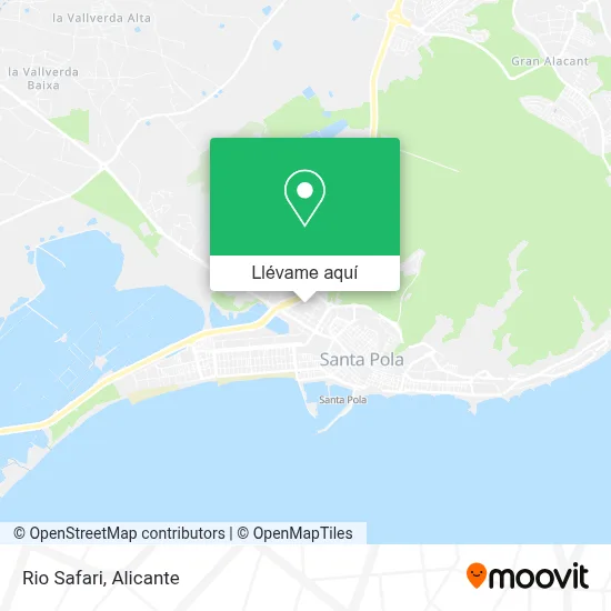 Mapa Rio Safari