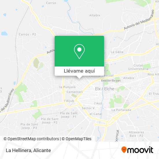 Mapa La Hellinera