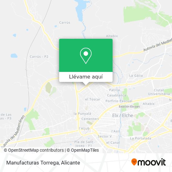 Mapa Manufacturas Torrega