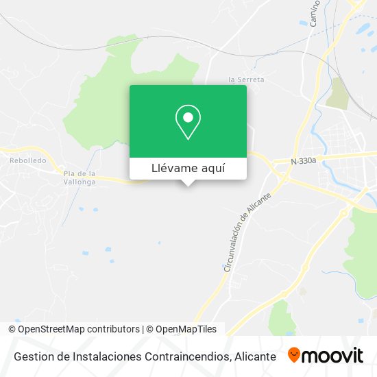 Mapa Gestion de Instalaciones Contraincendios