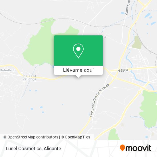 Mapa Lunel Cosmetics