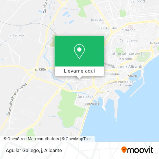 Mapa Aguilar Gallego, j