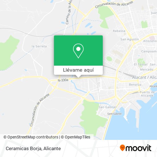 Mapa Ceramicas Borja
