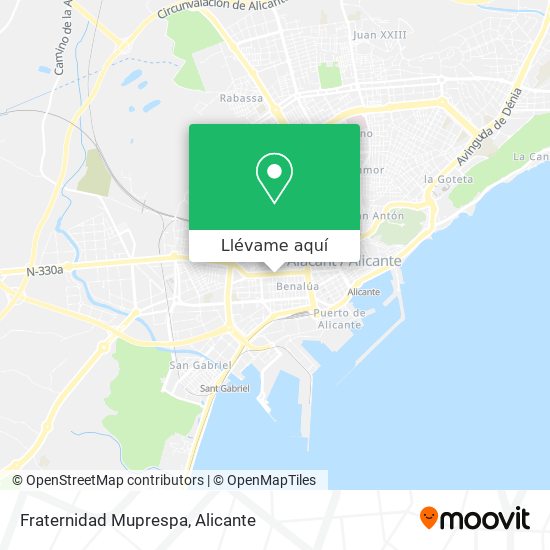 Mapa Fraternidad Muprespa