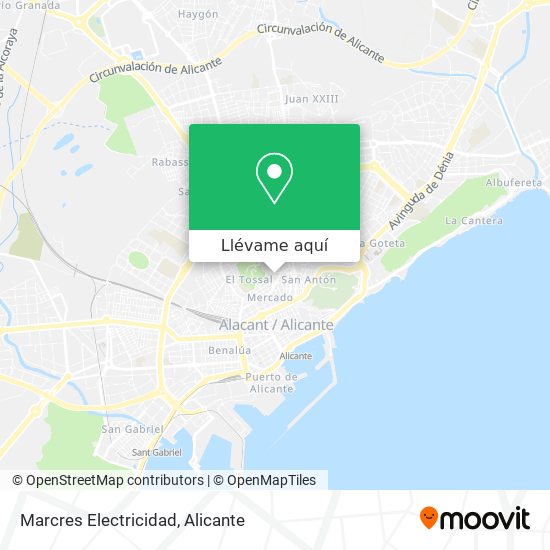 Mapa Marcres Electricidad