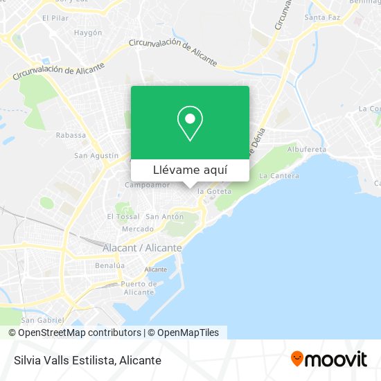 Mapa Silvia Valls Estilista