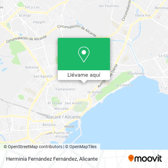 Mapa Herminia Fernández Fernández