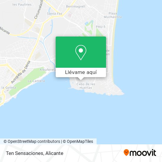 Mapa Ten Sensaciones