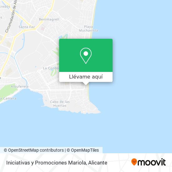 Mapa Iniciativas y Promociones Mariola