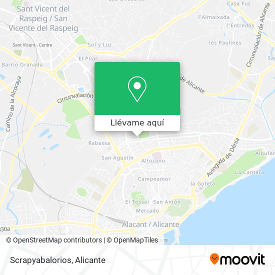 Mapa Scrapyabalorios