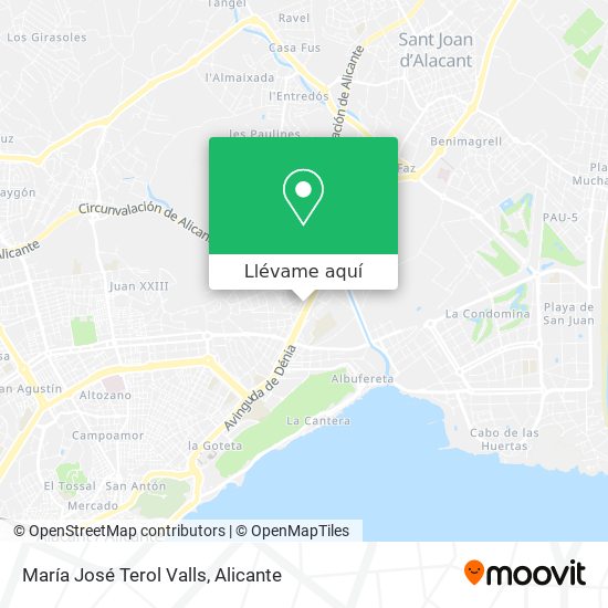Mapa María José Terol Valls