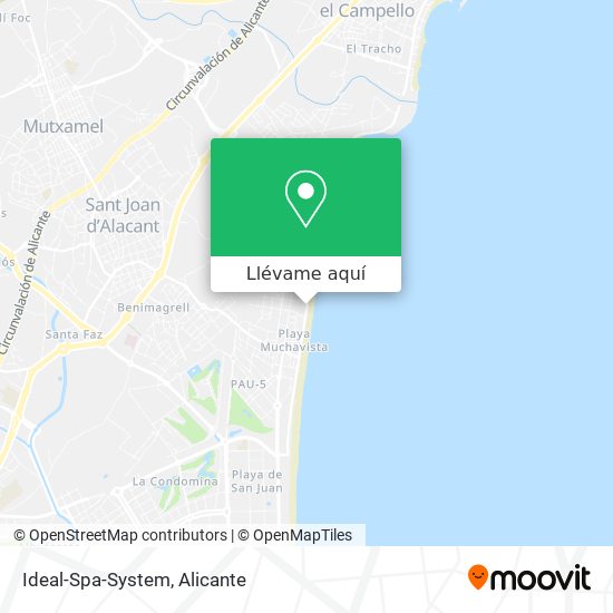 Mapa Ideal-Spa-System