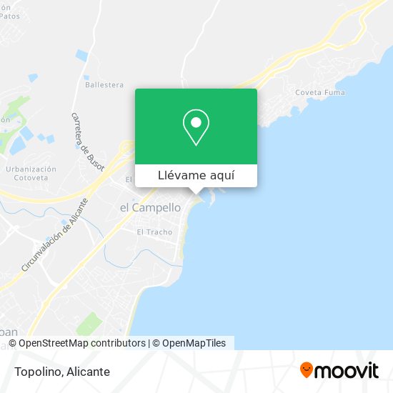 Mapa Topolino