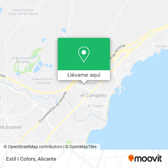 Mapa Estil I Colors