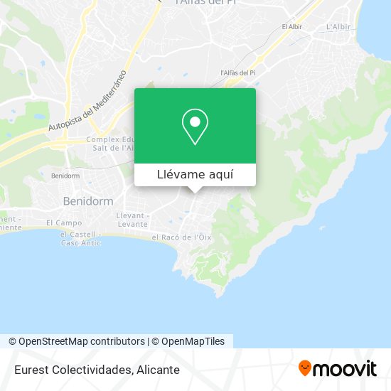 Mapa Eurest Colectividades
