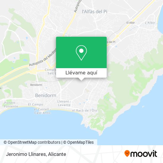 Mapa Jeronimo Llinares