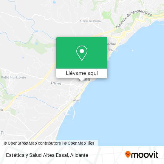 Mapa Estética y Salud Altea Essal