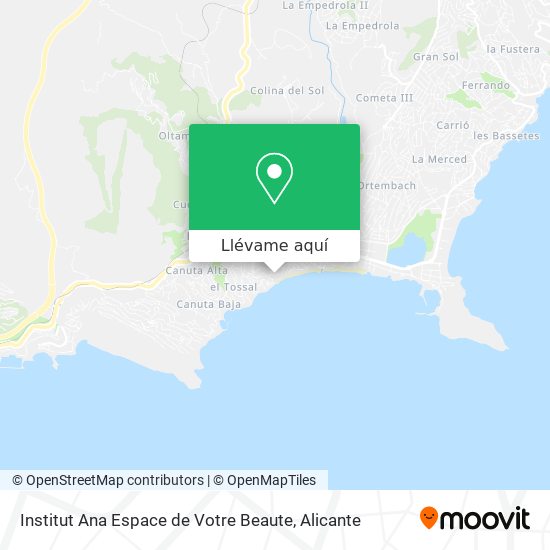 Mapa Institut Ana Espace de Votre Beaute