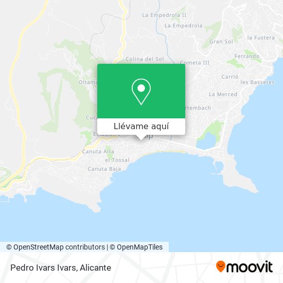 Mapa Pedro Ivars Ivars