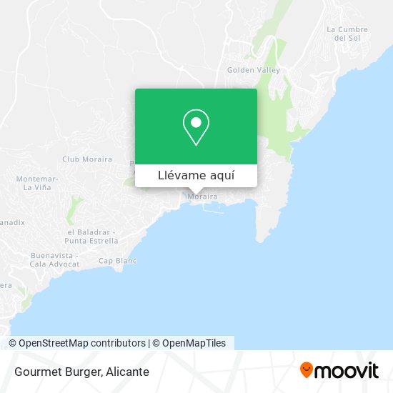Mapa Gourmet Burger