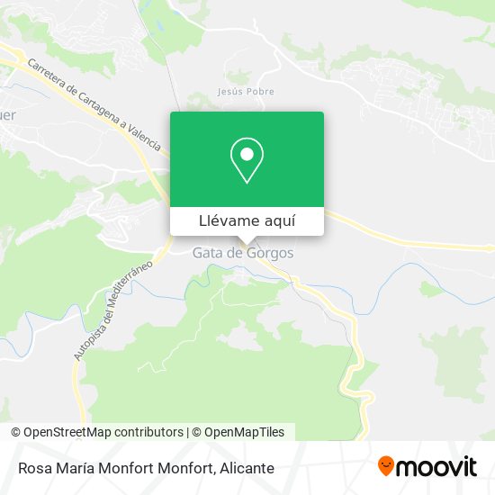 Mapa Rosa María Monfort Monfort