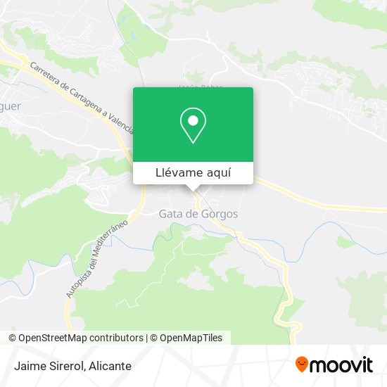 Mapa Jaime Sirerol