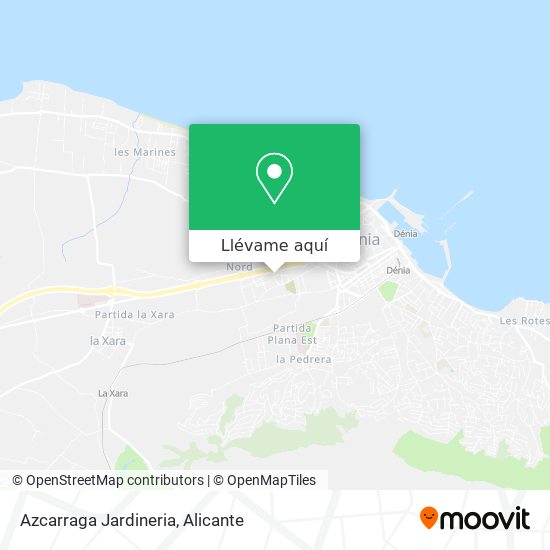 Mapa Azcarraga Jardineria