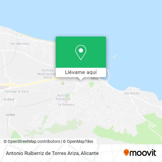 Mapa Antonio Ruiberriz de Torres Ariza