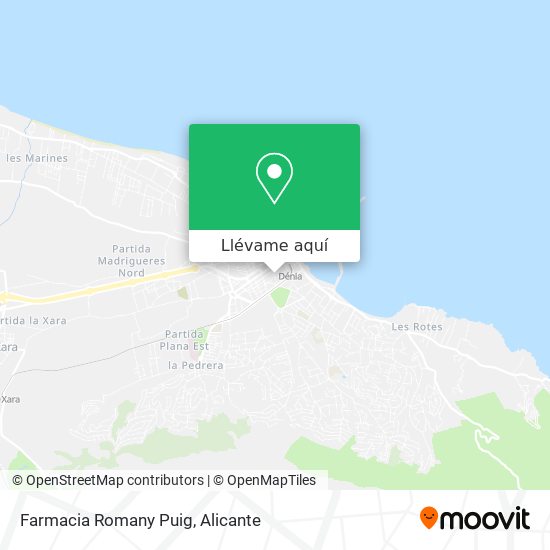 Mapa Farmacia Romany Puig