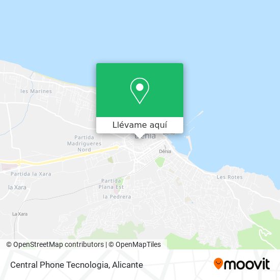 Mapa Central Phone Tecnologia