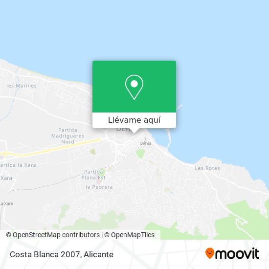 Mapa Costa Blanca 2007