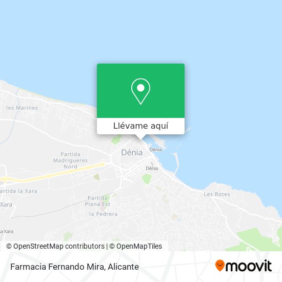 Mapa Farmacia Fernando Mira