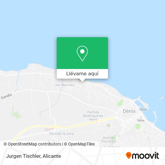 Mapa Jurgen Tischler