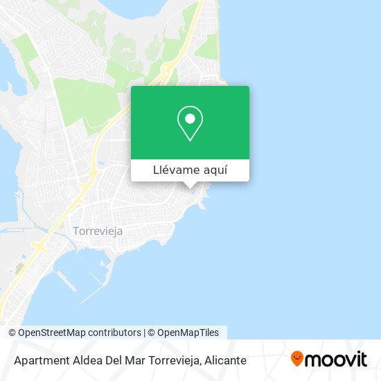 Mapa Apartment Aldea Del Mar Torrevieja