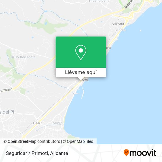 Mapa Seguricar / Primoti